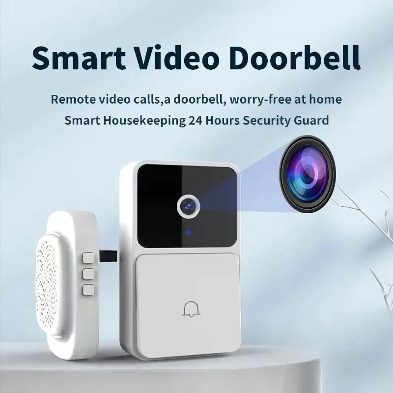 WiFi Video Dverne Bell Fotoaparát bezdrôtové nočné videnie Smart Home Security HD Door Bell Two Way Intercom Voice Zmení pre domov