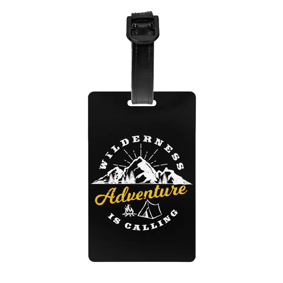 Wilderness Adventure Calling Luggage Tag