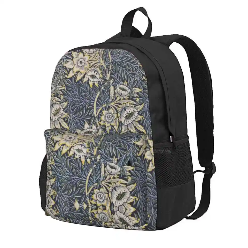 William Morris Tulip a Willow Hot Sale Schoolback Batoh Batoh Módne tašky William Morris Art Nouveau The Victoria a Albert