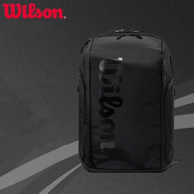 Wilson Tennis Padel Bag obsahuje 6 tenisových raketov Športový batoh veľkej kapacity Multifunkcia prenosných súdnych raketových raketov Men žien