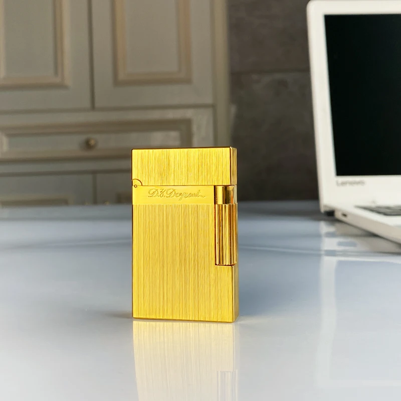 Windproof Righter s jasným zvukom pre mužov, retro cigaretový darček, mosadzná škrupina, nový