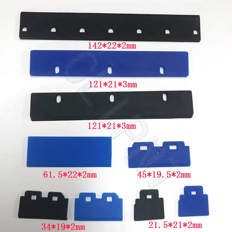 Wiper s tlačou hlavy 2pcs pre čepeľ Epson DX4 DX5 DX7 pre Mutoh Roland Mimaki JV33 Eco-Solvent Printer I3200