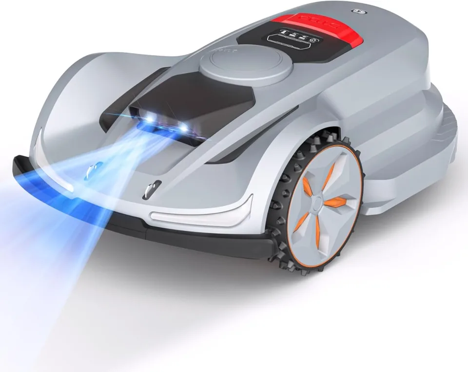 Wireless Robot Lawn kosačka 0,75 aker/ 32 000 sq. FT s SMART App Control Vision AI System a RTK Plánovanie cesty