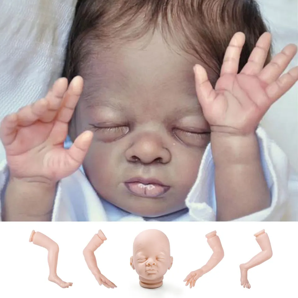 Witdiy Poppy 45 cm/17,72 palca Nový vinyl blank Reborn Doll Doly Baby Nenainted Kit/Give 2 Gifts