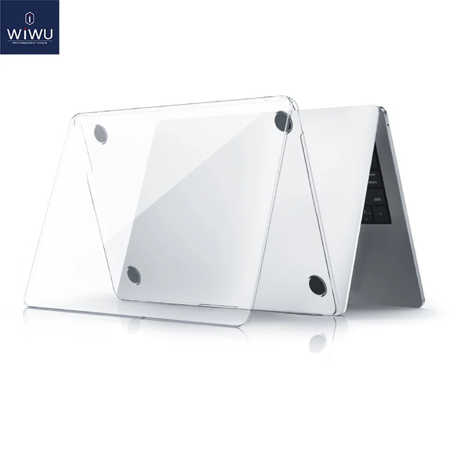Wiwu Crystal ochranná škrupina pre MacBook Air 13.6 2024 Ultra tenký puzdro pre notebook pre MacBook Pro 13 Air 13 2020