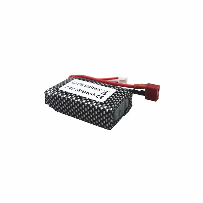 Wltoys A959-B A969-B A979-B K929-B 144001 RC Časti automobilov 7,4V 1800 mAh T-head High Rate LiPo batéria a 7,4 V nabíjací kábel USB