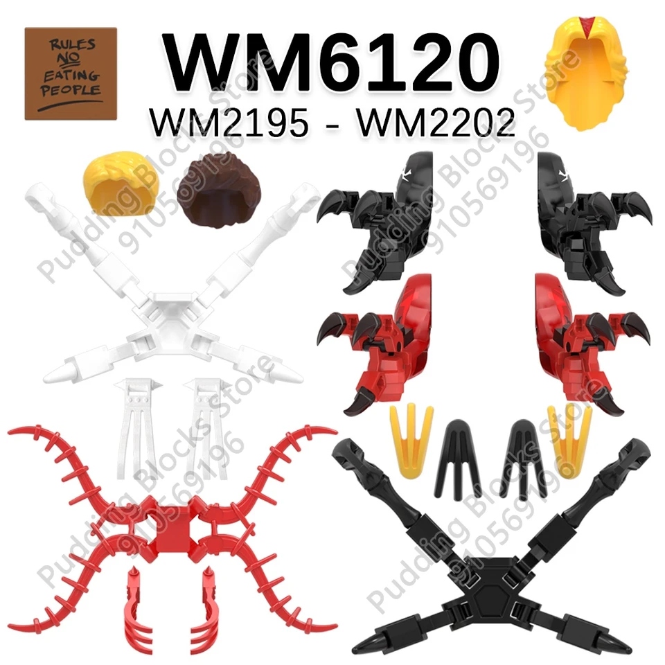 WM6120 KOMPATIBILNÉ ČASY ČASY ČASŤ ČASŤ TEHOLY WM2195 WM2196 WM2197 WM2198 WM2199 WM2200 WM2201 WM2202 WM BLOCKS ACTIVE Hračky