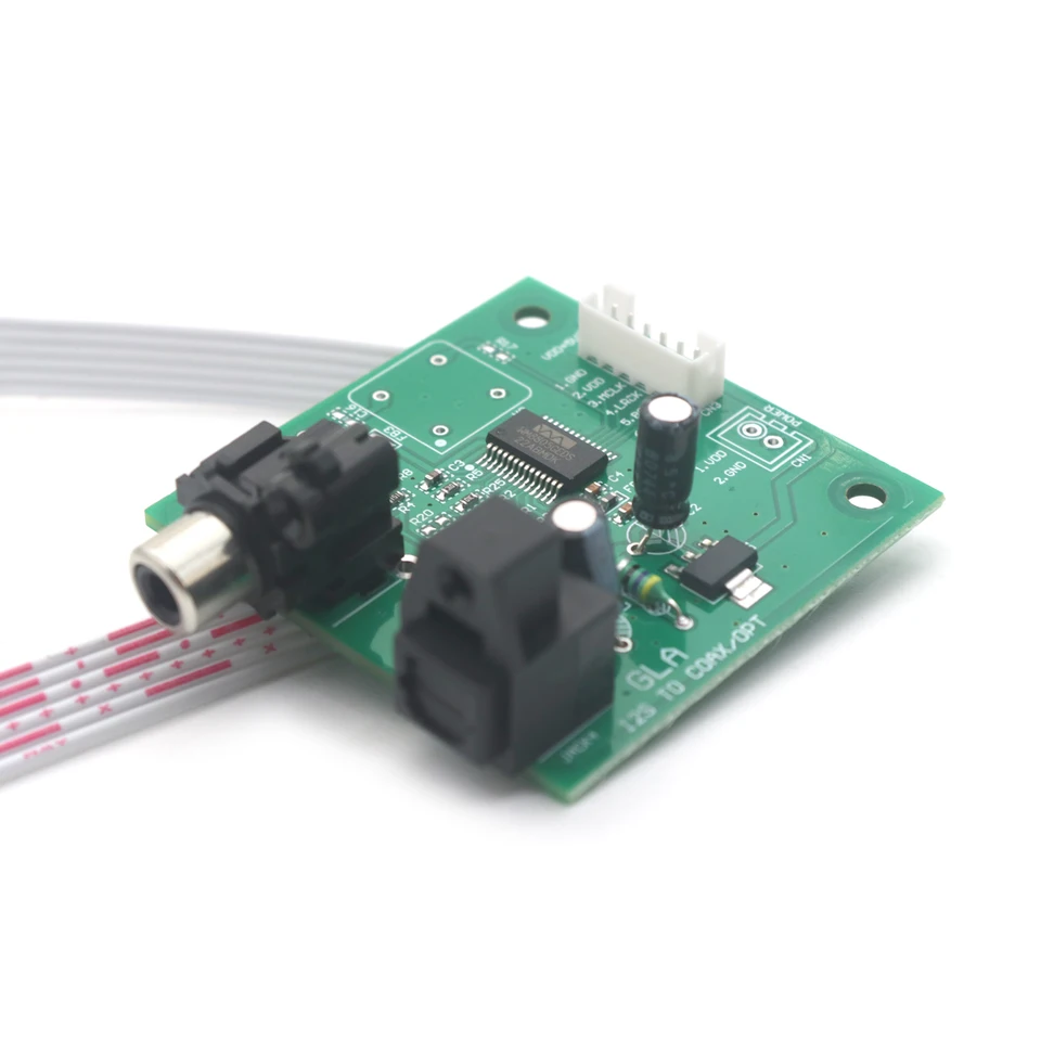 WM8805 I2S až SPDIF Coaxium Fibre Board / IIS Vstupný koaxiálny odber vzoriek 44,1K ~ 192K I2S na koaxiálny digitálny dekodér digitálneho signálu OPT OPT