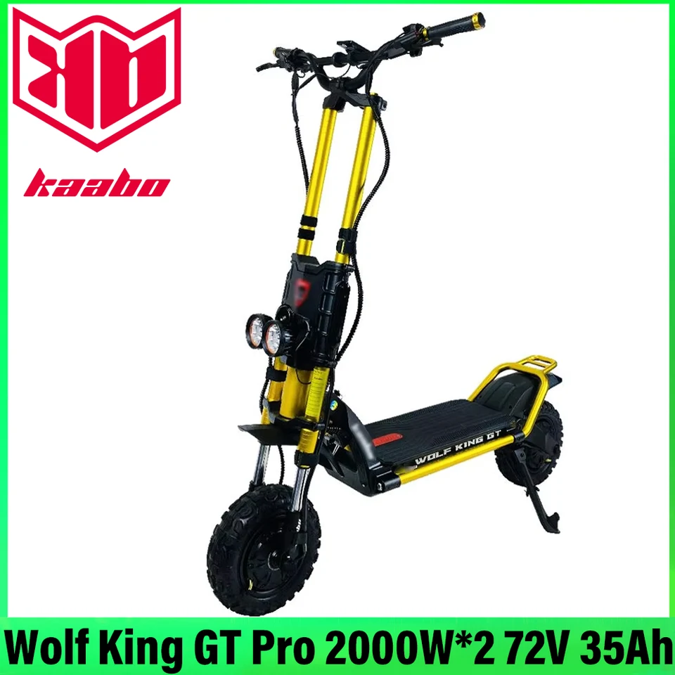Wolf King GT Pro Wolf Wolf Warriors 11 palcov 2000W*2 72V 35AH Tft Mini Motor Oficiálny originálny elektrický skúter fldable