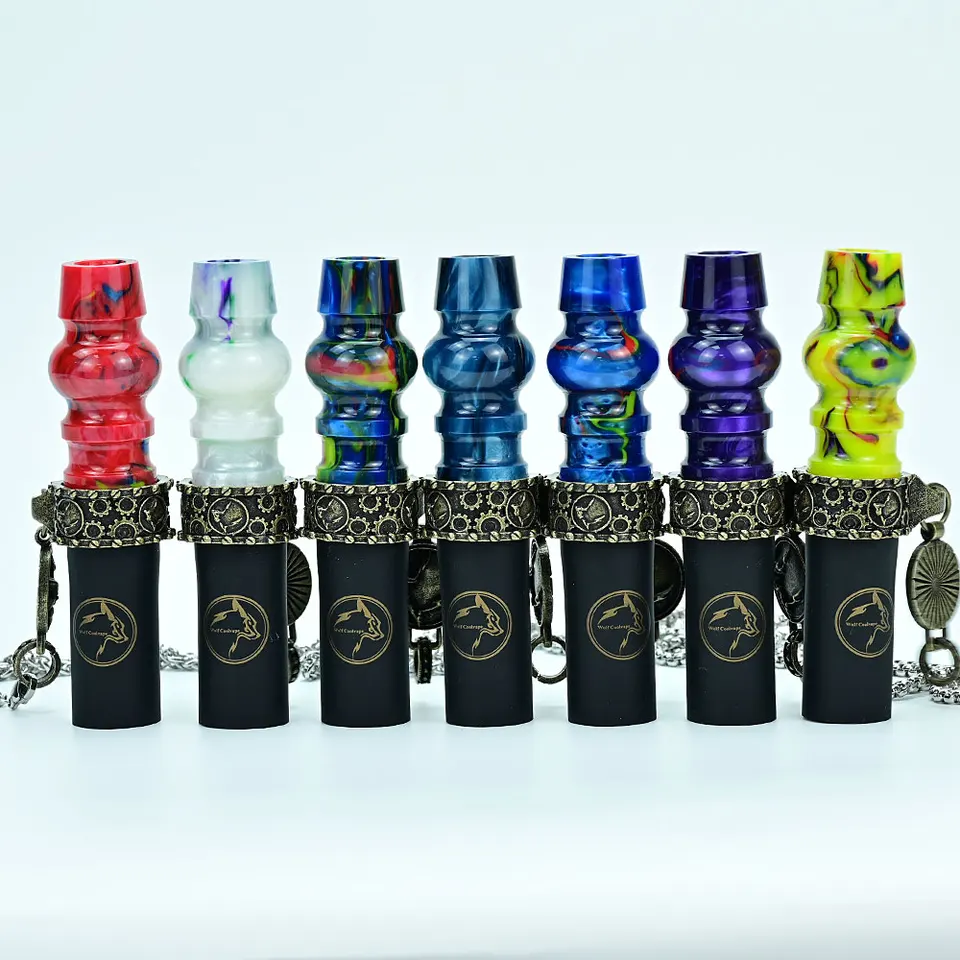 Wolfcoolvape vodná fajka shisha tip potrubie vodná potrubia vodná fajka shisha úst húbky bublinky vodná voda náustky živice Narguile HookAh Pipe