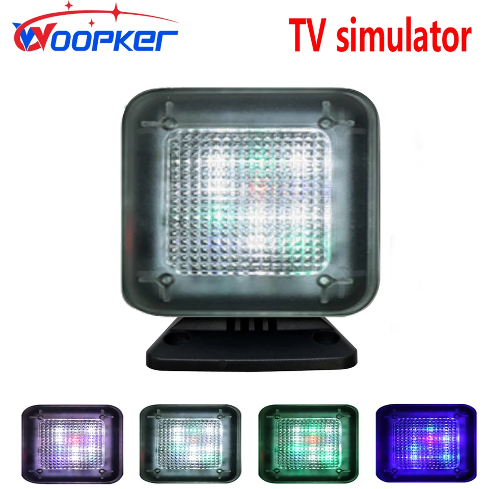 Woopker LED TV simulátor USB napájaný domáci bezpečnostný zariadenie proti krádeži s funkciou TV TV TV TV TV TV TV SIMULÁTOR