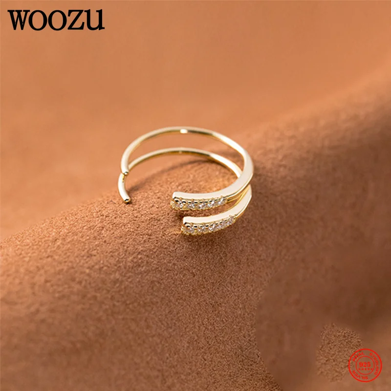 Woozu 925 Sterling Silver Vintage Round Tode náušnice pre ženy