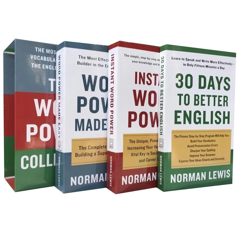 Word Power Made Easy a 30 dní na lepšiu angličtinu od Normana Lewisa Educational Learning English Books