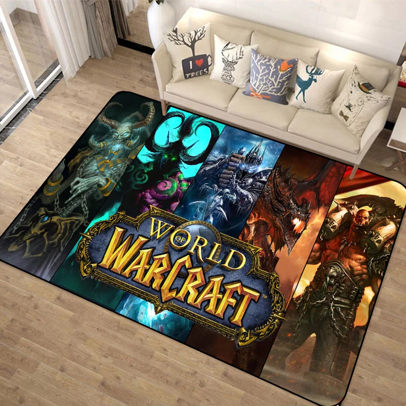 World of Warcraft Carpet Warcraft III: Frozen Trón 3D herná obývacia izba Spálňa eSports dekorácia dekorácia podlahová podlaha podlaha
