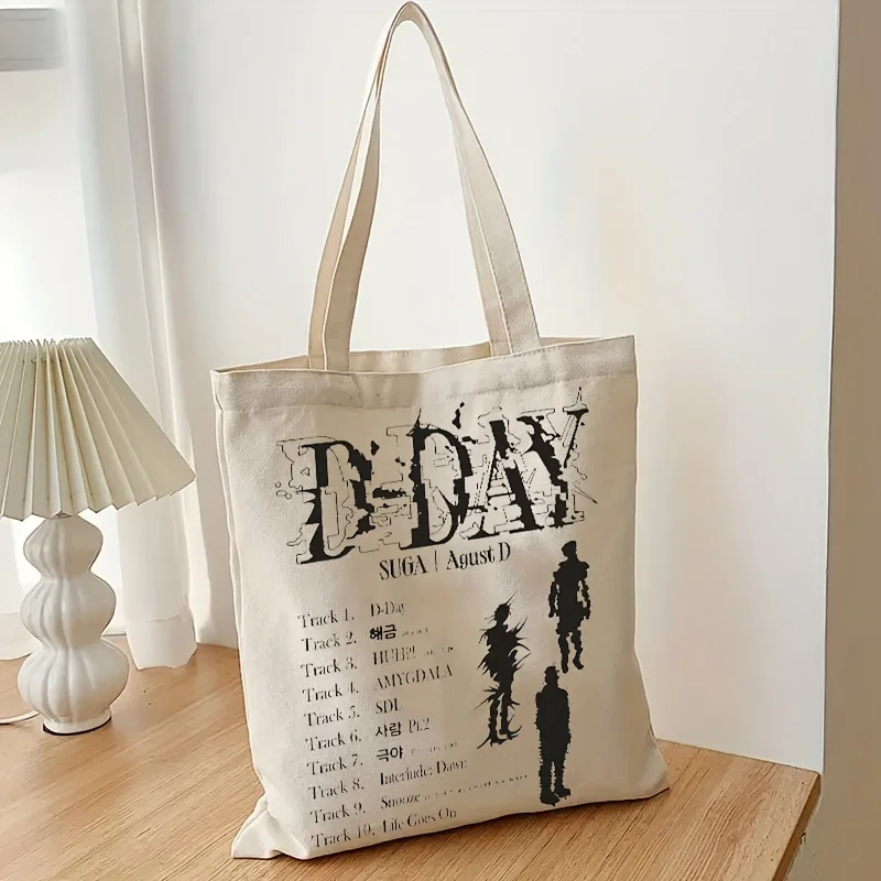 World Tour Tote Bag, neformálne plátno nakupovanie tašky na batožinu