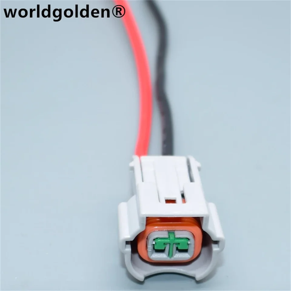 WorldGolden 2pin Auto Connector K2 K3 K5 Dysle Plug Plug Plužba píšťalky reproduktor konektor PU465-02127 pre Hyundai KIA