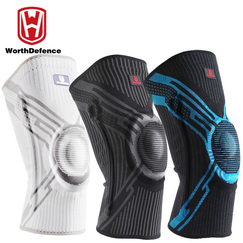WOSWEIR 1 PC SILICON PAKNED BASKETBALL KNENÉ PODNÁRKY