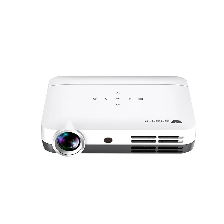 Wowoto domáce kino prenosný mini projektor lumens wifi bt android pico inteligentný mini video lúč domáce kina projektora
