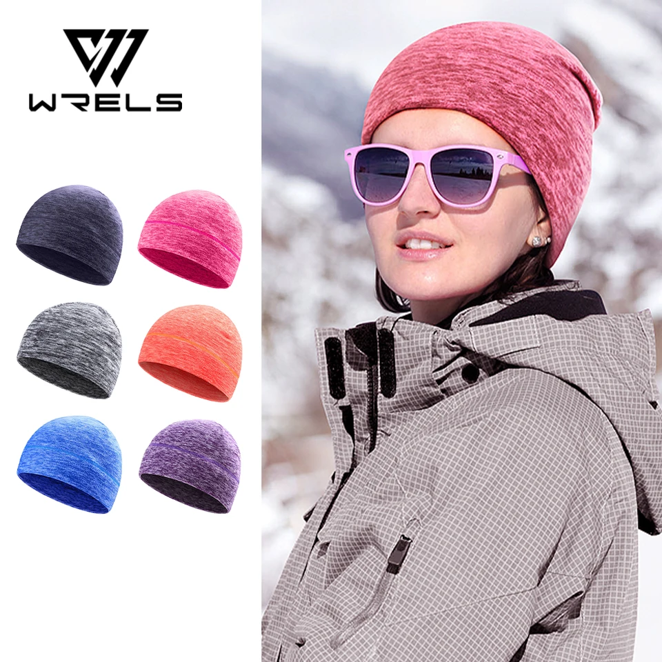WRELS Winter Warm Cycling Cap Men's Balaclava Sports Cletted Hat Soft Beanie Velvet Ošík