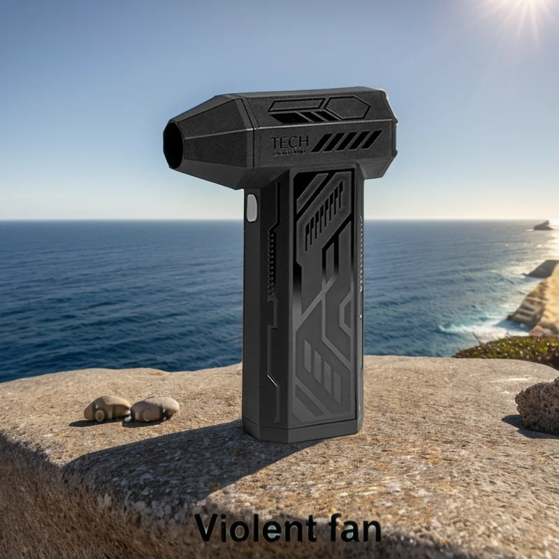 WT009 vreckový kefový motor bez kefy 130000 Orny Násilné dúchadlo Mini turbo prúdový ventilátor 52 m/s veterným priemyselným kanálikom nabíjateľný dúchadlo