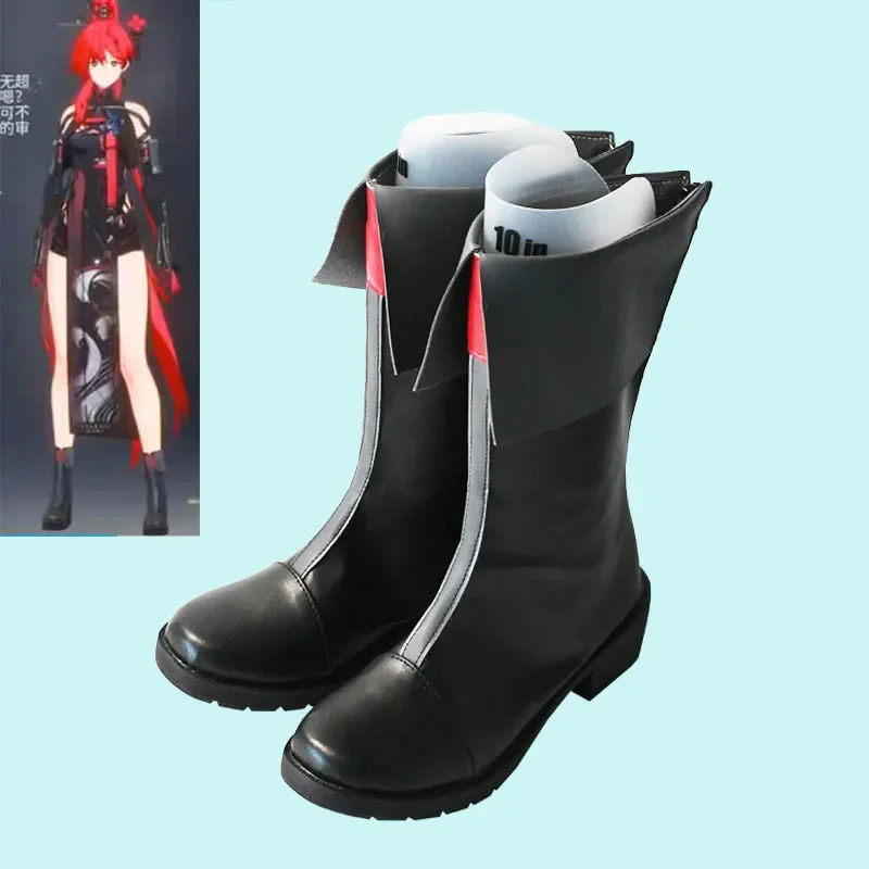 Wuthering Waves Yinlin Cosplay topánky topánky topánky Halloween Cosplay kostýmový doplnok