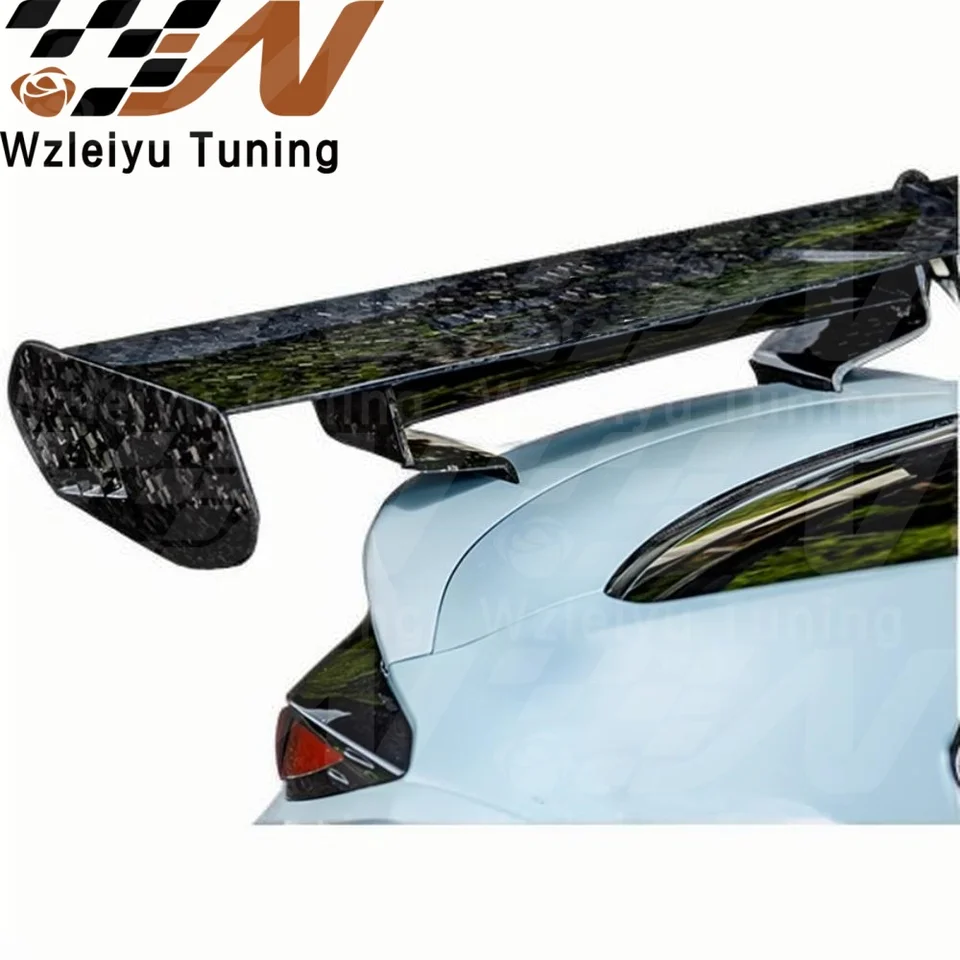 WZLEIYU STYLE Skutočné uhlíkové vlákno Zadný kmeň KVETLO SPOILER GT WING FIT FOR pre Subaru BRZ Toyota GR86 2022 Vysoko kvalitná montáž