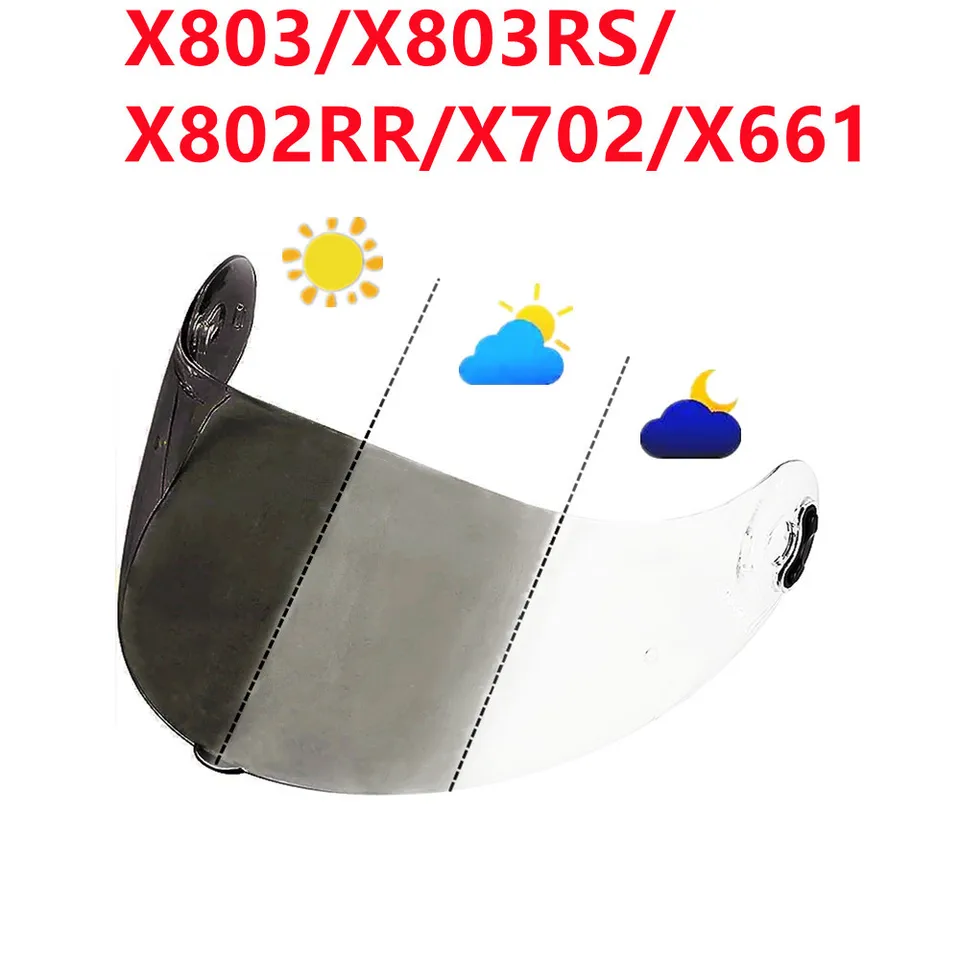 X-Lite X-803 Motocyklová prilba Visorový objektív pre Nolan X-802 X-702 X-661 X603 X803 RS UV ochrana Casco Moto Visera Sunshield
