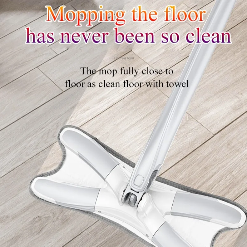 X-type 360 ​​stupňov stláčanie mokrých a suchých dosky mop handfree umývanie mopovej sieť rotujúcou mopmi dlaždice Lazy Mop Cleaning Tools