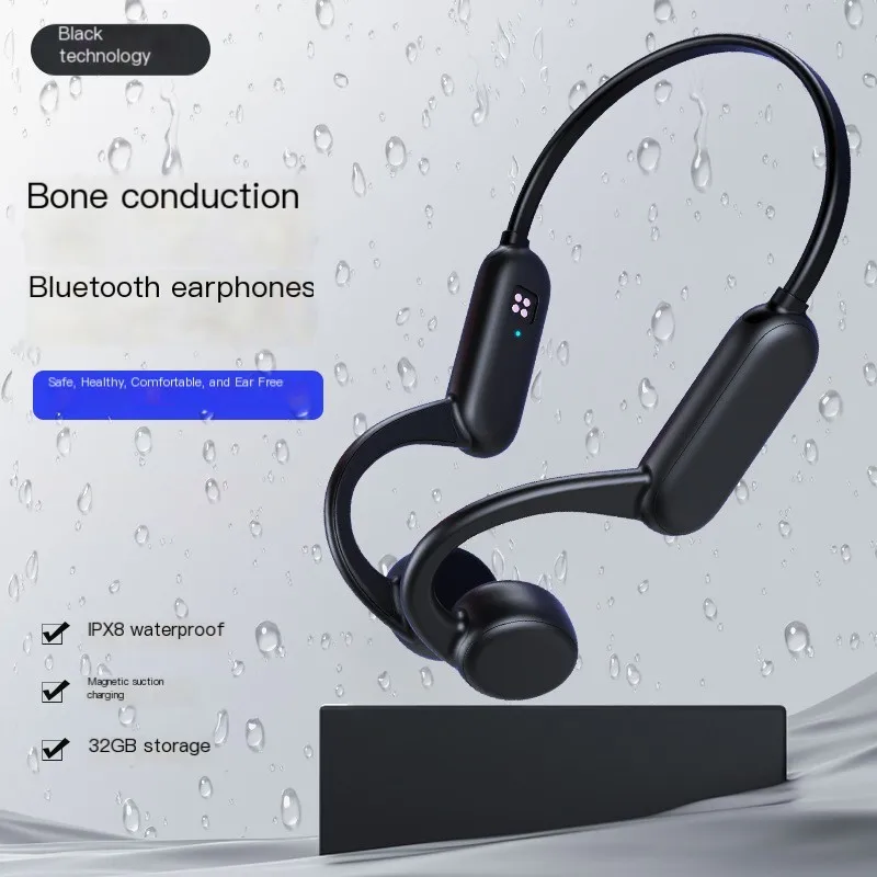 X18Pro Bone Vedenie slúchadiel na hlave 5.3 Vstavaná pamäť 32G IPX8 nepremokavé športové plávanie Wireless Bluetooth slúchadlá