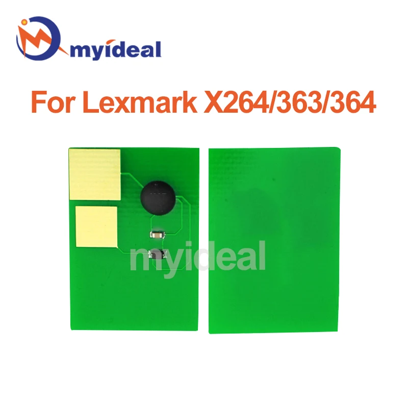 X264 Toner Chip pre Lexmark X264 363 364 TLAČNÉ RESTATY
