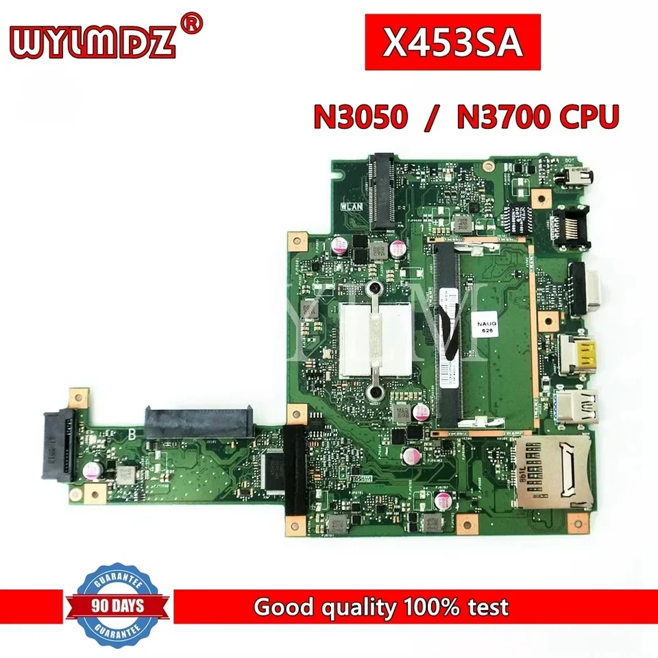 X453SA s N3050/N3700CPU Mainboard Rev2.0 pre ASUS X453SA X453S X453 F453S Hlavná doska LAPTOP Hlavná doska 100%Testovaná práca