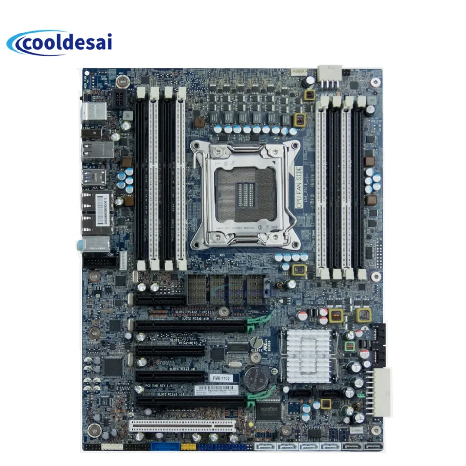 X79 pre HP Z620 Pracovná doska 619559-001 618264-001 LGA 2011 HAINBOARD PC Základná doska