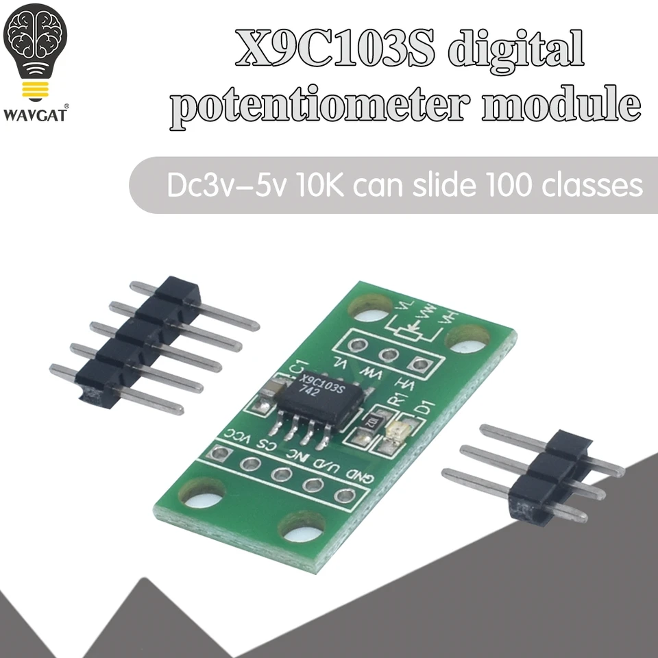 X9C103S Digital Potentiometer Board Modul DC3V-5V pre Arduino