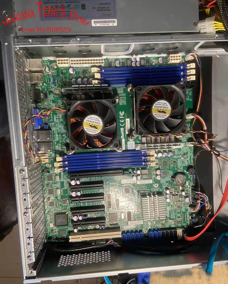 X9DBL-3 pre základnú dosku SuperMicro LGA1356 Xeon Processor E5-2400 V2 DDR3 8X SAS/SATA2 Porty z C606