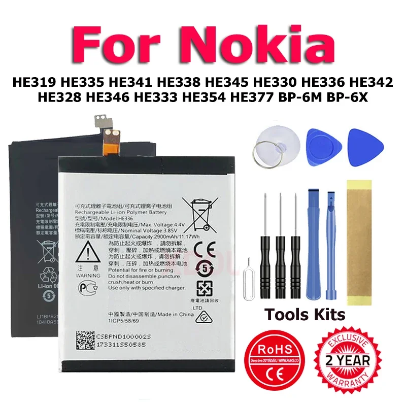 XDOU BP-6M BP-6X HE319 HE328 pre batériu Nokia Dual 2 2,1 6 6,1 5 5,1 3,1 3 7,1 x5 7 8 9 Pureview X71 6233 8800 PLUS SIROCCO 8
