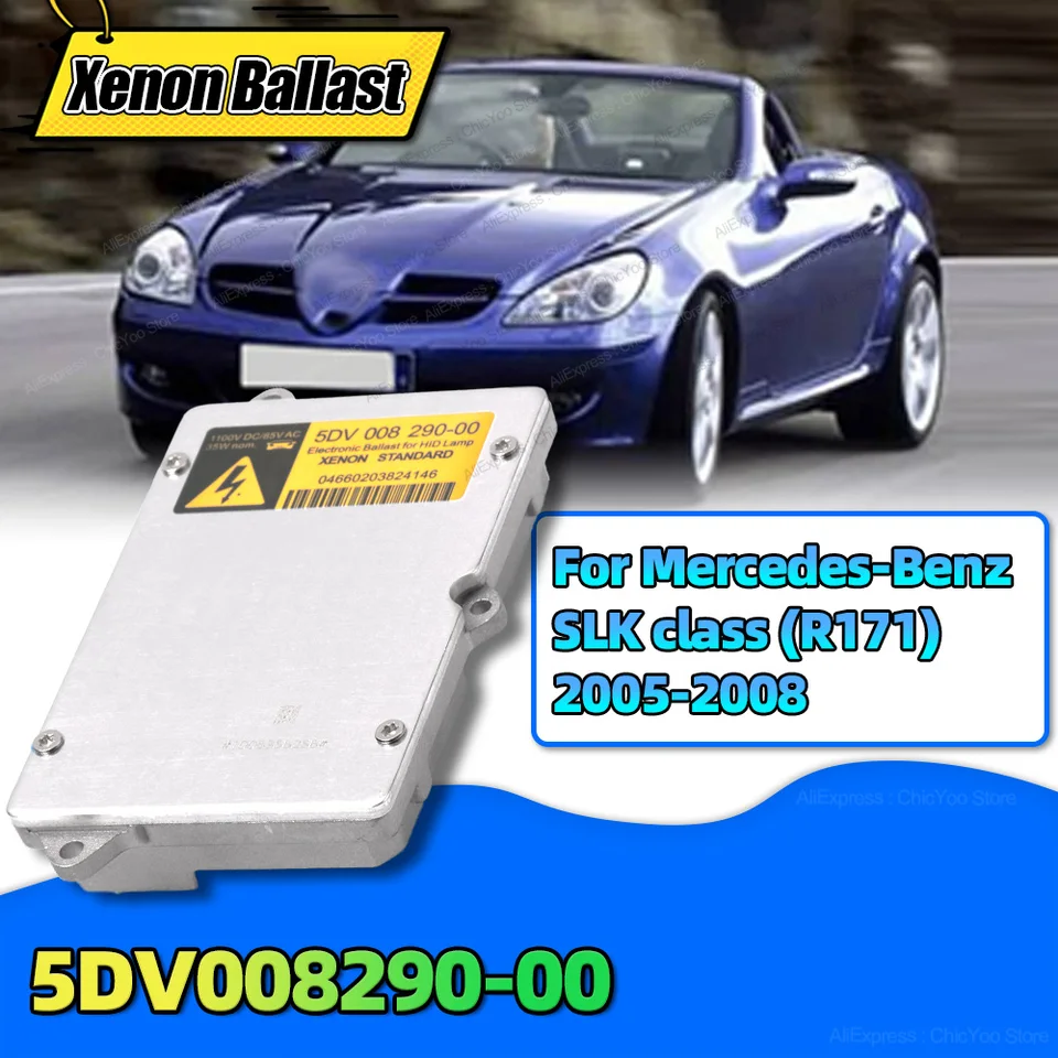 Xenónový balast 5DV008290-00 HID svetlomet D2S D2R Modul pre riadiacu jednotku pre Mercedes Benz SLK triedy R171 2005 2006 2007 2008
