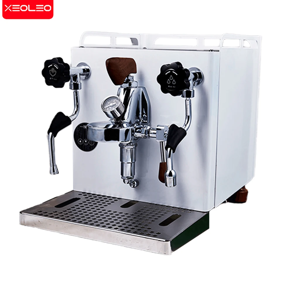 Xeoleo Professional Coffee Maker Double Brewing Head Commercia
