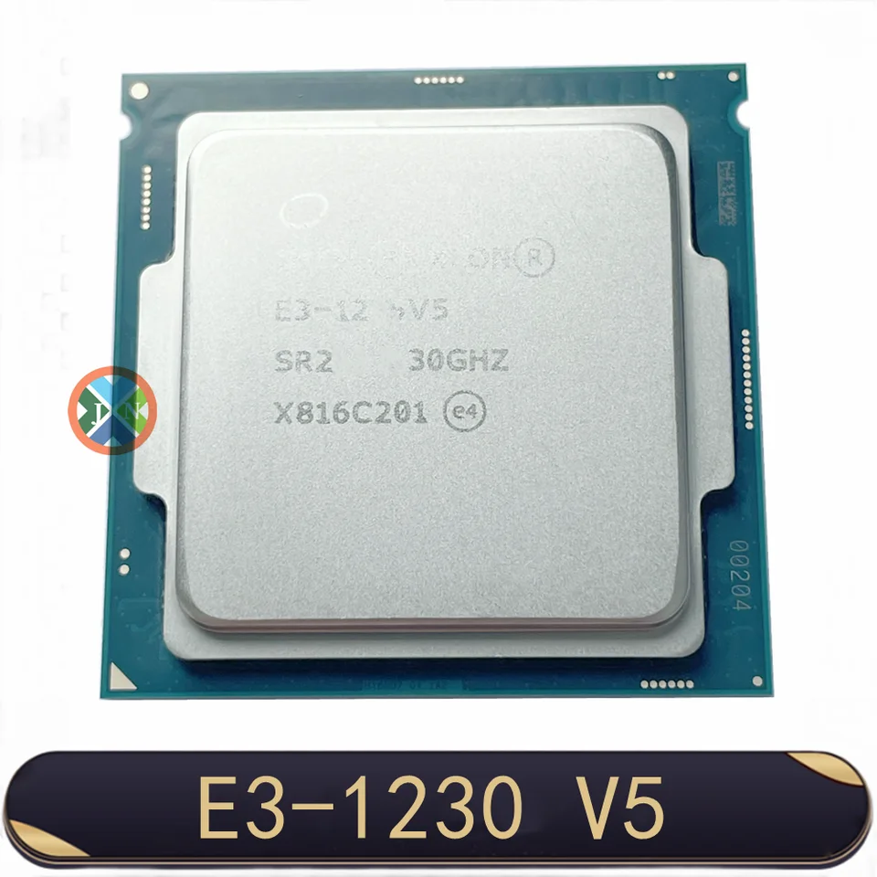 Xeon E3-1230V5 CPU 3,40 GHz 8M 80W LGA1151 E3-1230 V5 Quad-Core E3 1230 V5 Procesor E3 1230V5