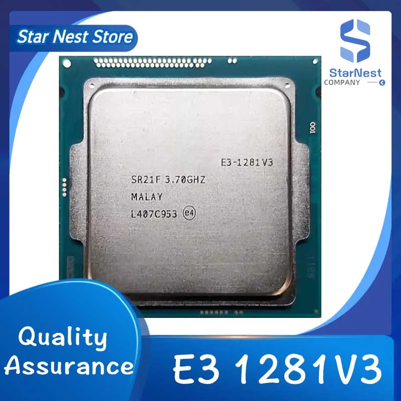 XEON E3 1281 V3 3,7 GHz 4 Core 8 vlákna LGA 1150 procesor CPU