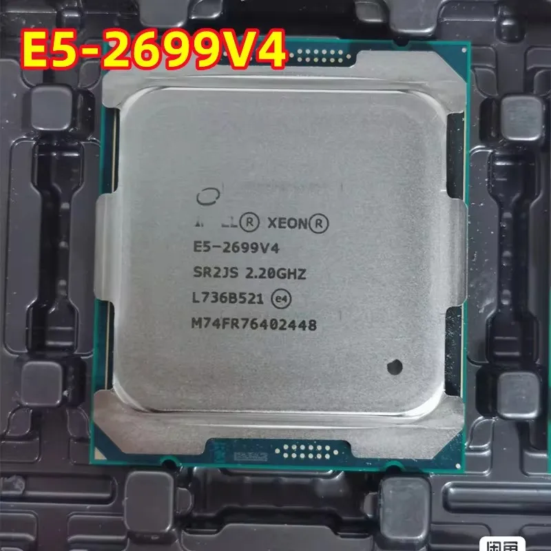 Xeon E5 2699V4 QS Verzia CPU 2.2 GHz 55 MB 145W 22 jadier 44 Námestie Procesor LGA2011 pre X99 Server Later Board E5 2699 V4