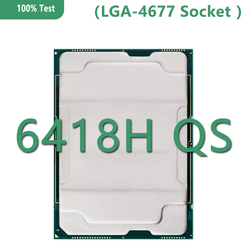 Xeon Gold Medal 6418H QS Verzia CPU 60 MB 2.1 GHz 24Core/48Thread 185W Procesor LGA4677 pre C741 Server Rodiny Server