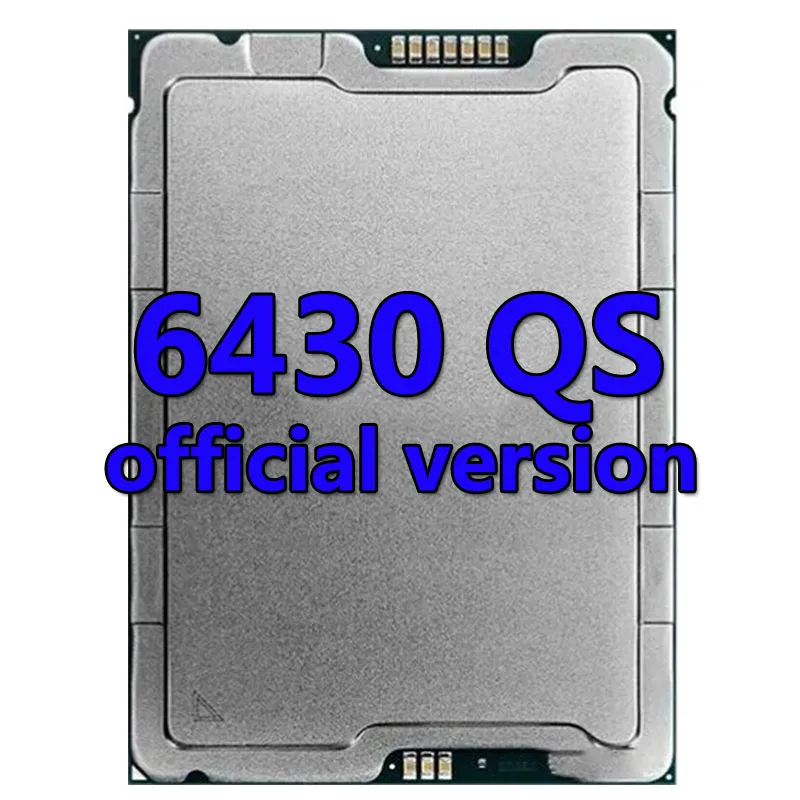 Xeon Gold Medal 6430 QS Verzia CPU 60 MB 2.10 GHz 32Core/64Thread 270W Procesor LGA4677 pre C741 Server HORD FORD FORD