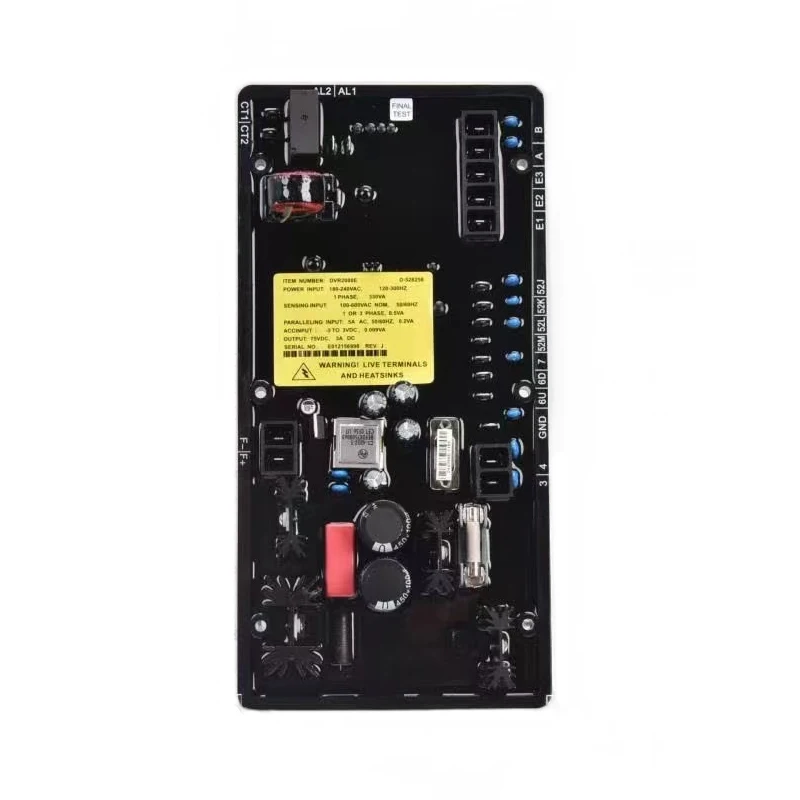 Xeon maratónový generátor AVR DVR2000E Alternátor Automatický regulátor napätia BE2000