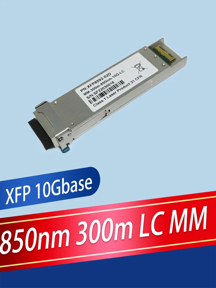 XFP-10G-MM-SR 10G XFP 850NM 300M Kompatibilný modul SFP XFP LC DDM 10G XFP SR