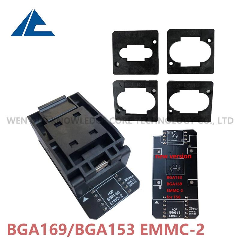 XGECU T56 BGA169/BGA153 Adaptér čip blikajúceho soketu EMMC-V2 Nové vydanie predané 56, nové