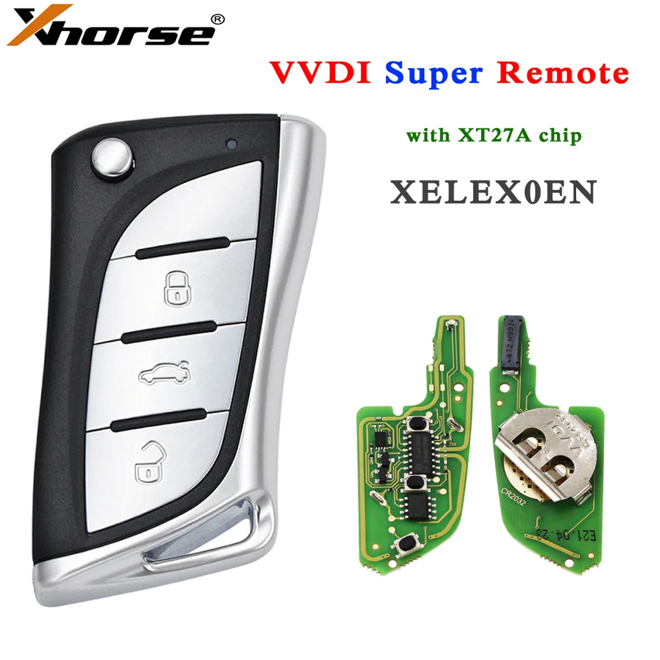 Xhorse Universal Super Remote Key Xelex0en XE Series pre typ Lexus pre VVDI2 VVDI Mini Key Tool English Version Xelexoen
