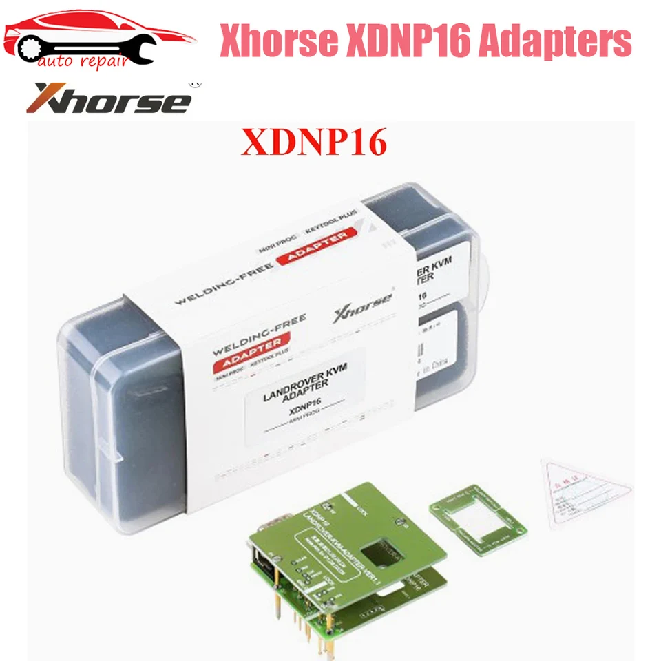 Xhorse VVDI XDNP16 Adaptéry pre LAN-D ROV-ER KVM SET Práca s mini prog a kľúčový nástroj plus programovací nástroj na kľúčový program