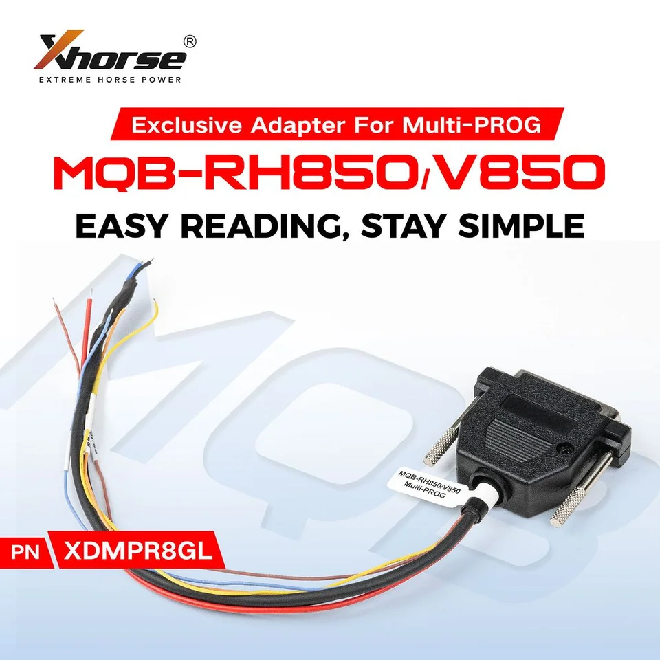 Xhorse XDMPR8GL XDNPR8GL MQB RH850/V850 Adaptér pre VVDI Multi-Prog a VVDI Key Tool Plus Plus
