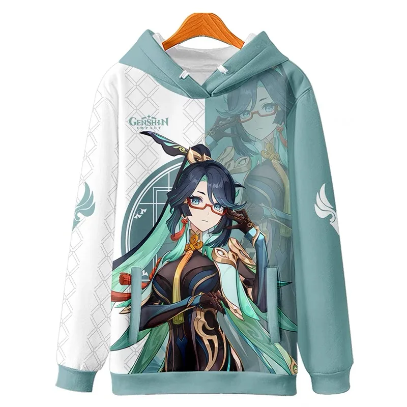 Xian Yun Cosplay Hoodie Coat Genshin Náraz
