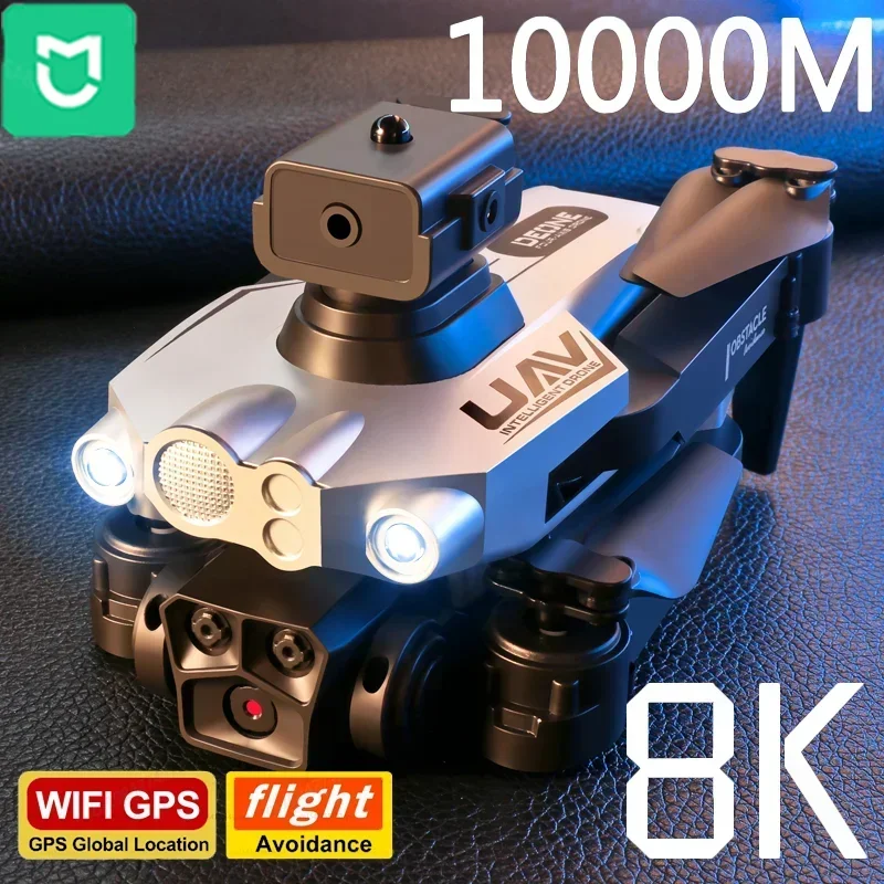 Xiaom LU200 DRONE 8K 5G GPS Profesionálny HD Aerial Photography Triple-Camera WiFi Prekážka DRON DRON 10000M